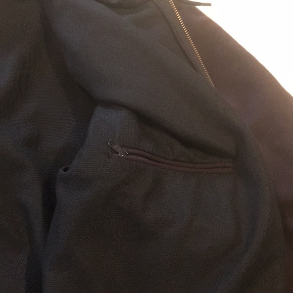 VTG Carhartt Rain Defender Thermal Lined Heavyweight Sweatshirt Jacket XLT - Picture 10 of 12